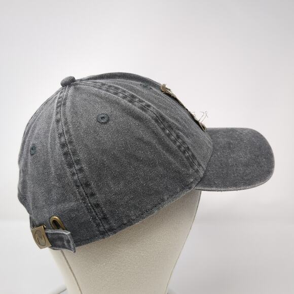 Idaho State Map Patch Slideback Hat Gray One Size Adjustable 6 Panel - Picture 5 of 8